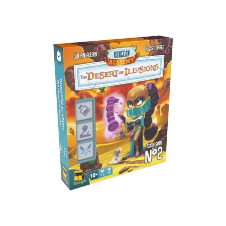 Dungeon Academy The Desert of Illusions - Box