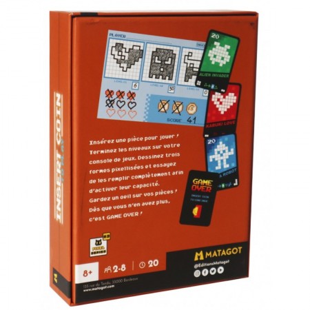 Insert Coin to Play : Pixel Collection Box